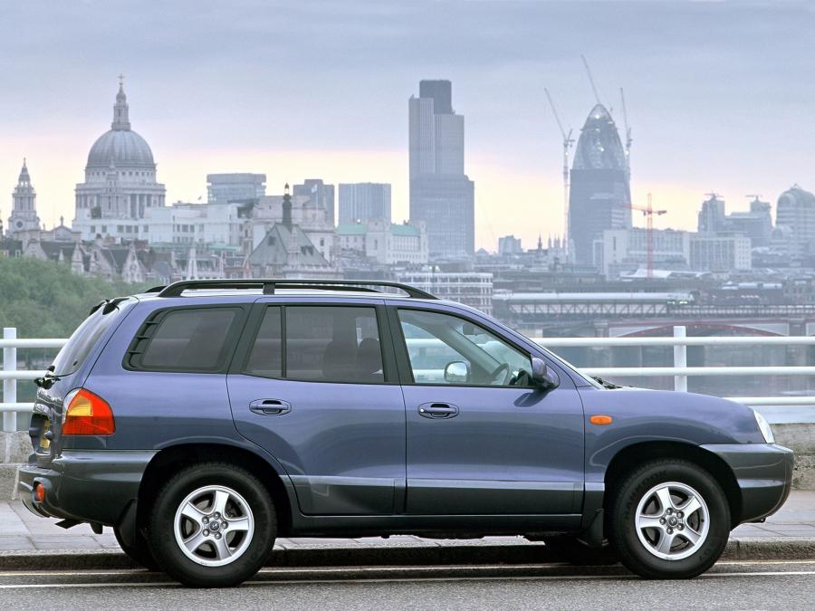  Hyundai Santa Fe 2000 года  (UK) (фото 4 из 10)